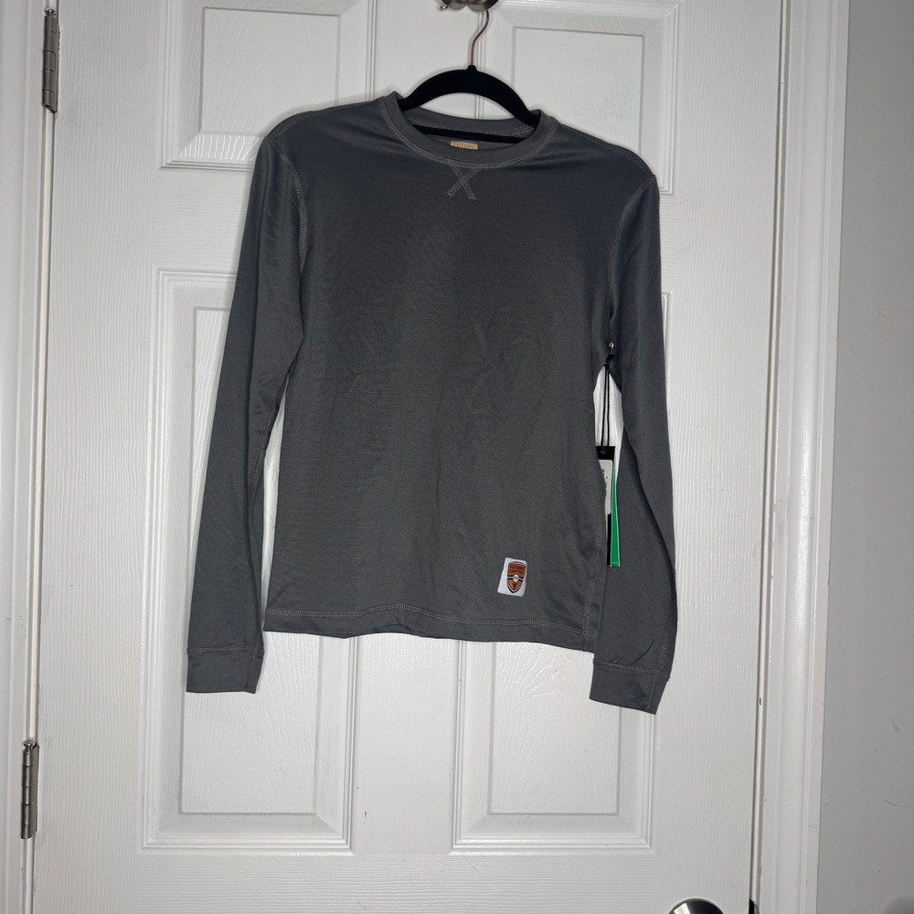 18 Greens Future Champions Gear NWT Juniors Size S‎ (6-7) Gray Long Sleeve Tee